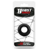 Beast Rings Cockring souple Striped Noir
